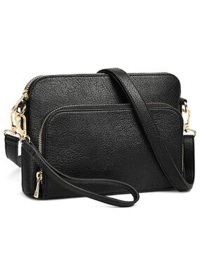 Small Crossbody Bag Women PU Leather Shoulder Handbag Wallet Phone Purse